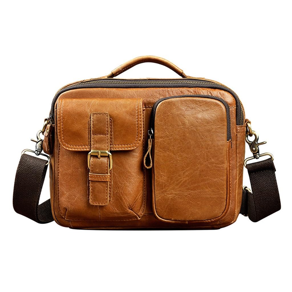 Sac vintage plat en cuir de vachette pour vos déplacements urbains actifs