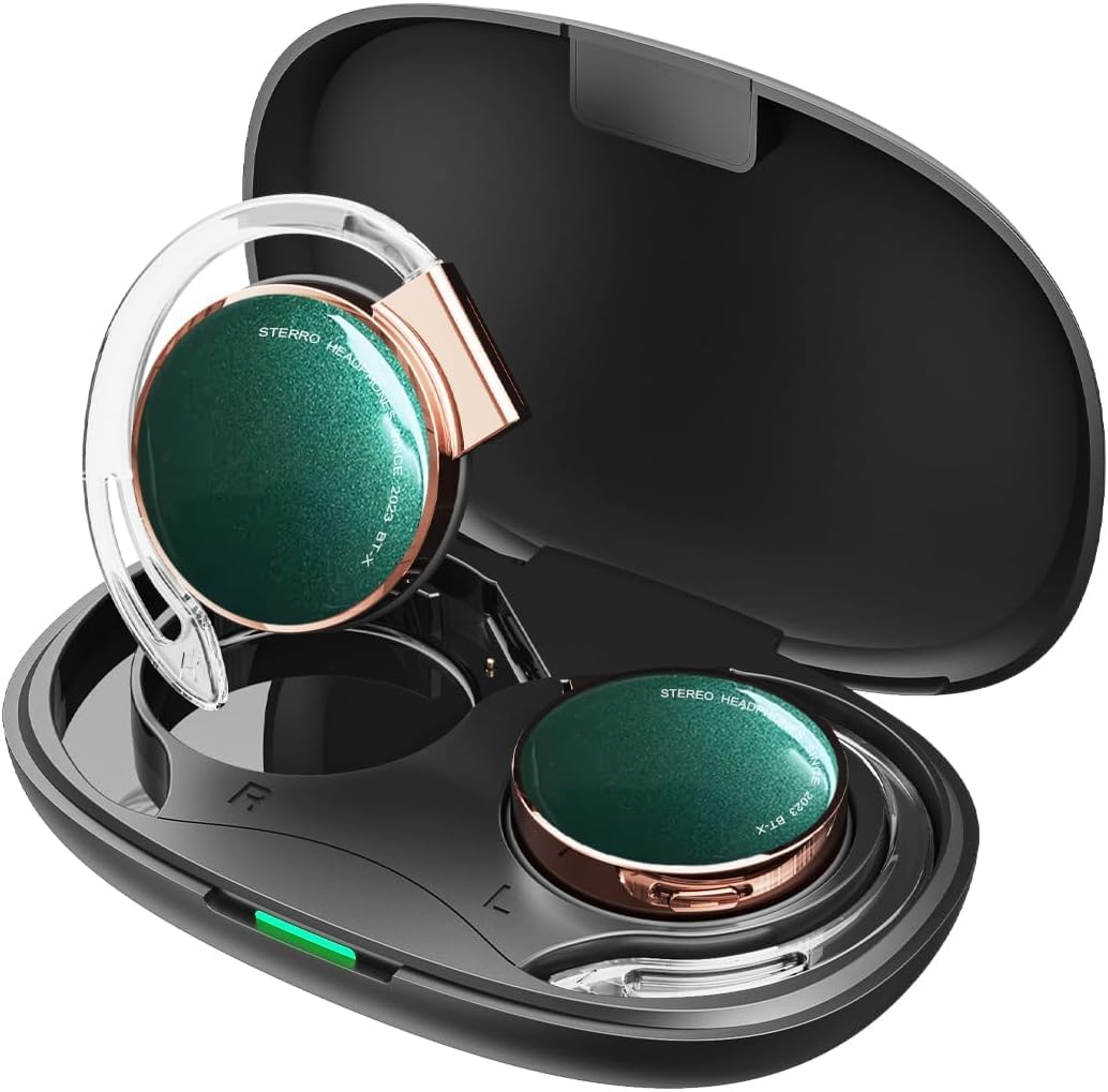 HobbyOne Bluetooth Ear-Hook Clip-on Wireless Earphones, No Pain, Lightweight Headset-picture-14