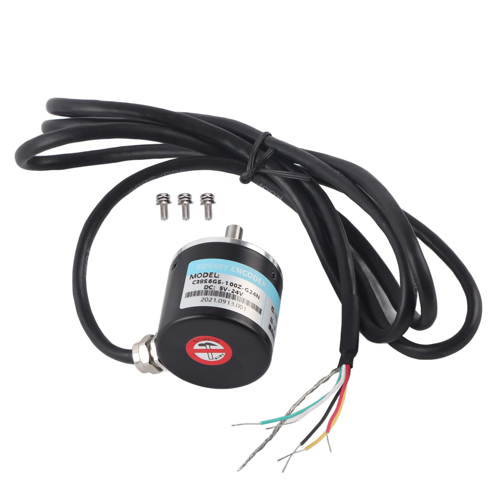 Encoder trifase DC 5-24 V ABZ, encoder fotoelettrico, encoder automobilistico a tutti gli assi 3000-6000 RPM (100HZ)