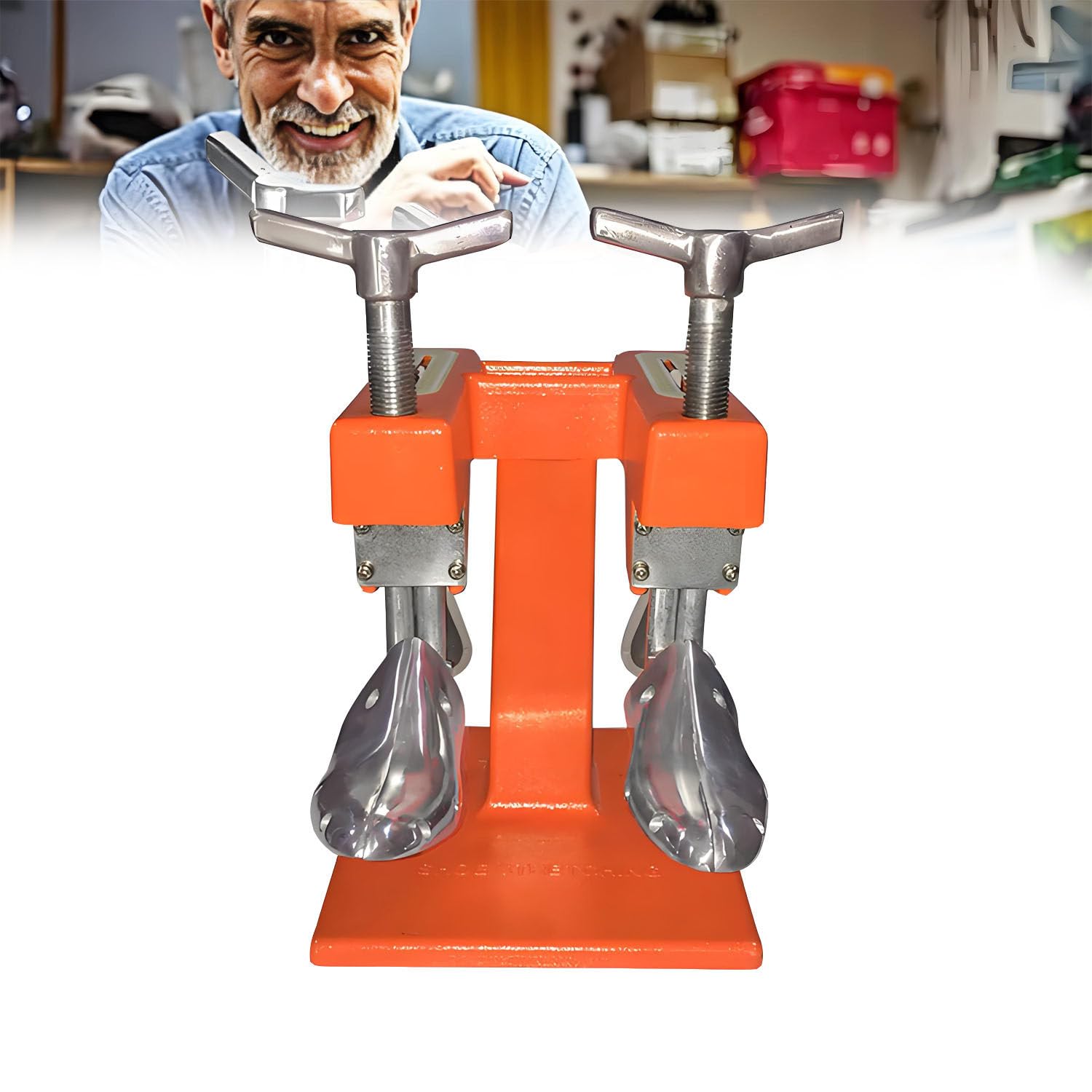 AiODiO Shoe Stretcher Machine，Professional Shoe Stretcher Machine with Scale, Adjustable Width Length ，Unique Design，for Tight & Narrow Shoes，for Men, Women, Heels & Children 2Heads