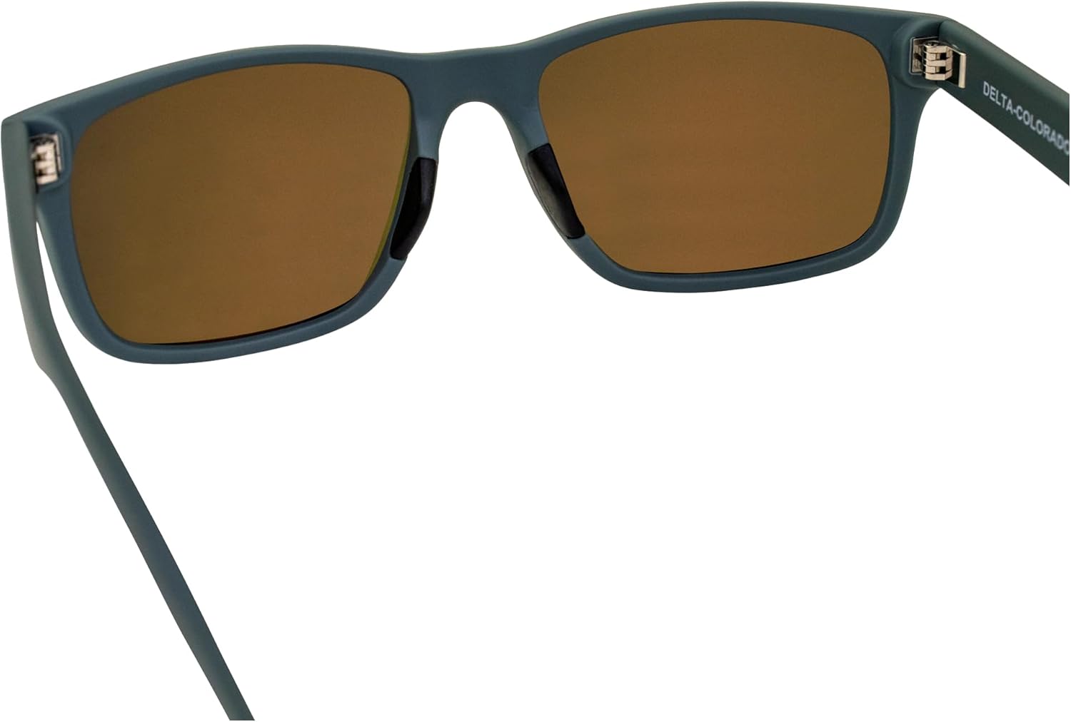 Epoch Eyewear Delta Colorado Sunglasses For Men or Women Dark Grey Frame w/Polarized Red Mirror Lens - Image 5