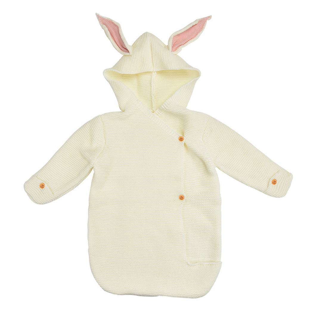 Baby Sleeping Bag Warm Lovely Rabbit Ear Wearable Blanket Sleep Sack-image-14