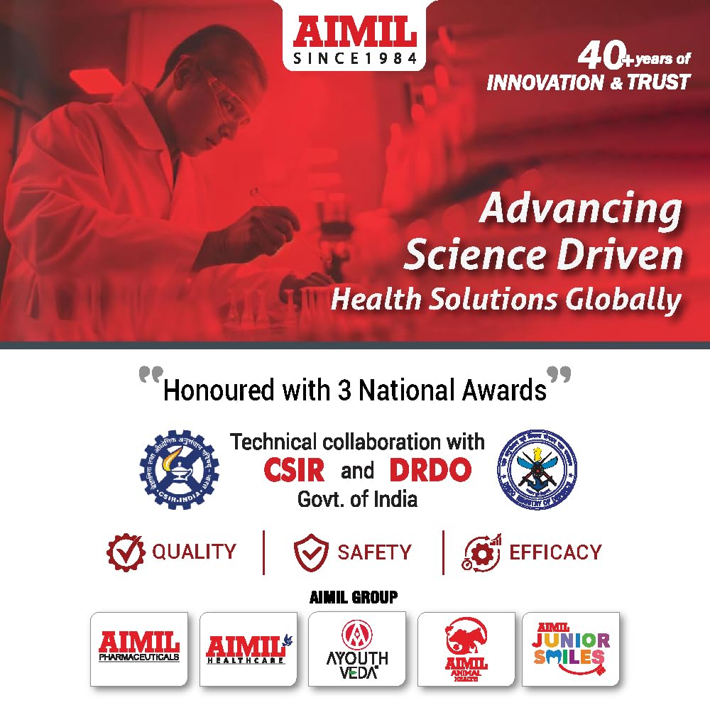 AIMIL Amynity Drops (25ml) | Natural Immunity Booster with 8 Essential Oils | Advanced Immune Support for Cold, Sinus & Relief from Gastric Discomfort & Nausea — Amazon image 8
