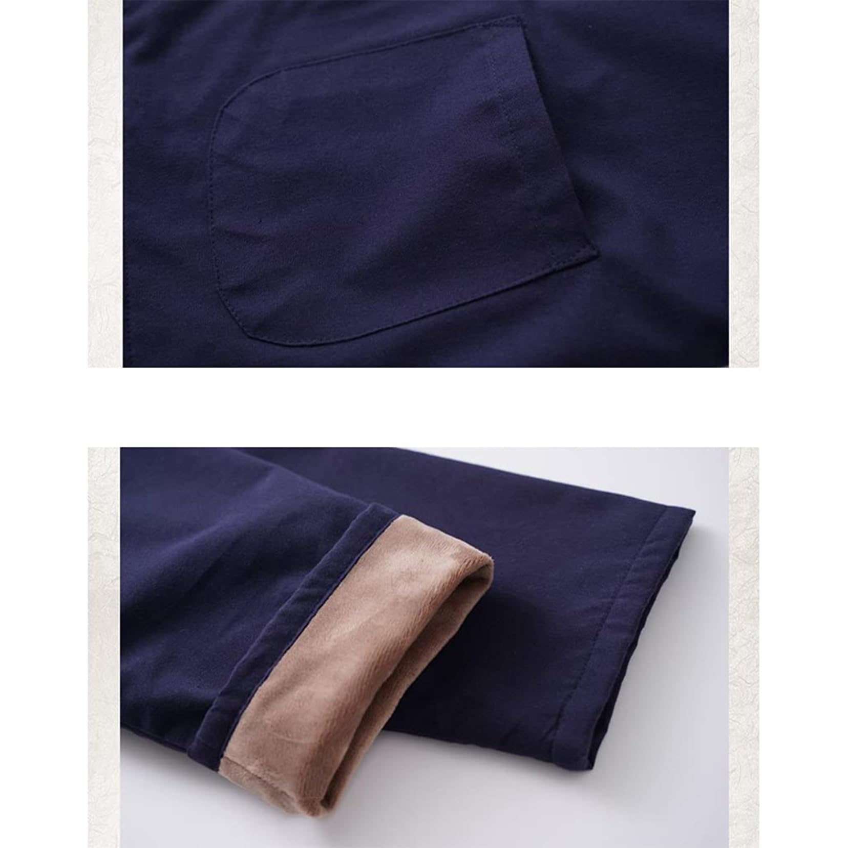 Traje Tang, Traje chino for hombres, ropa de Kung Fu, camisetas de lino de algodón grueso y cálido, uniformes marciales tradicionales de invierno(Grey_M)