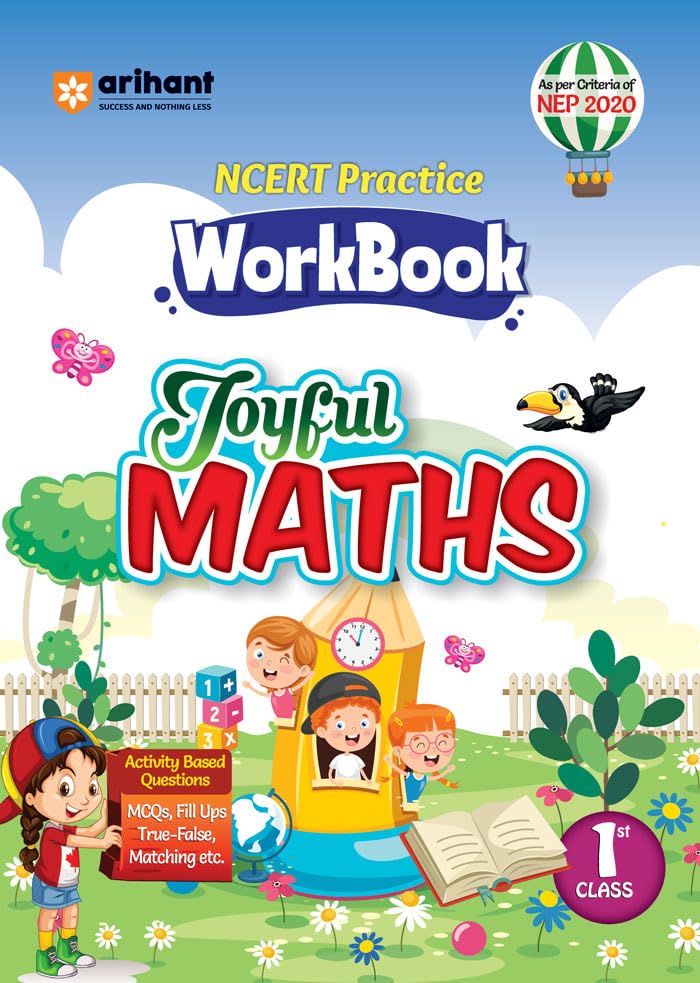 Arihant NCERT Practice Workbook Joyful Maths Class 1
