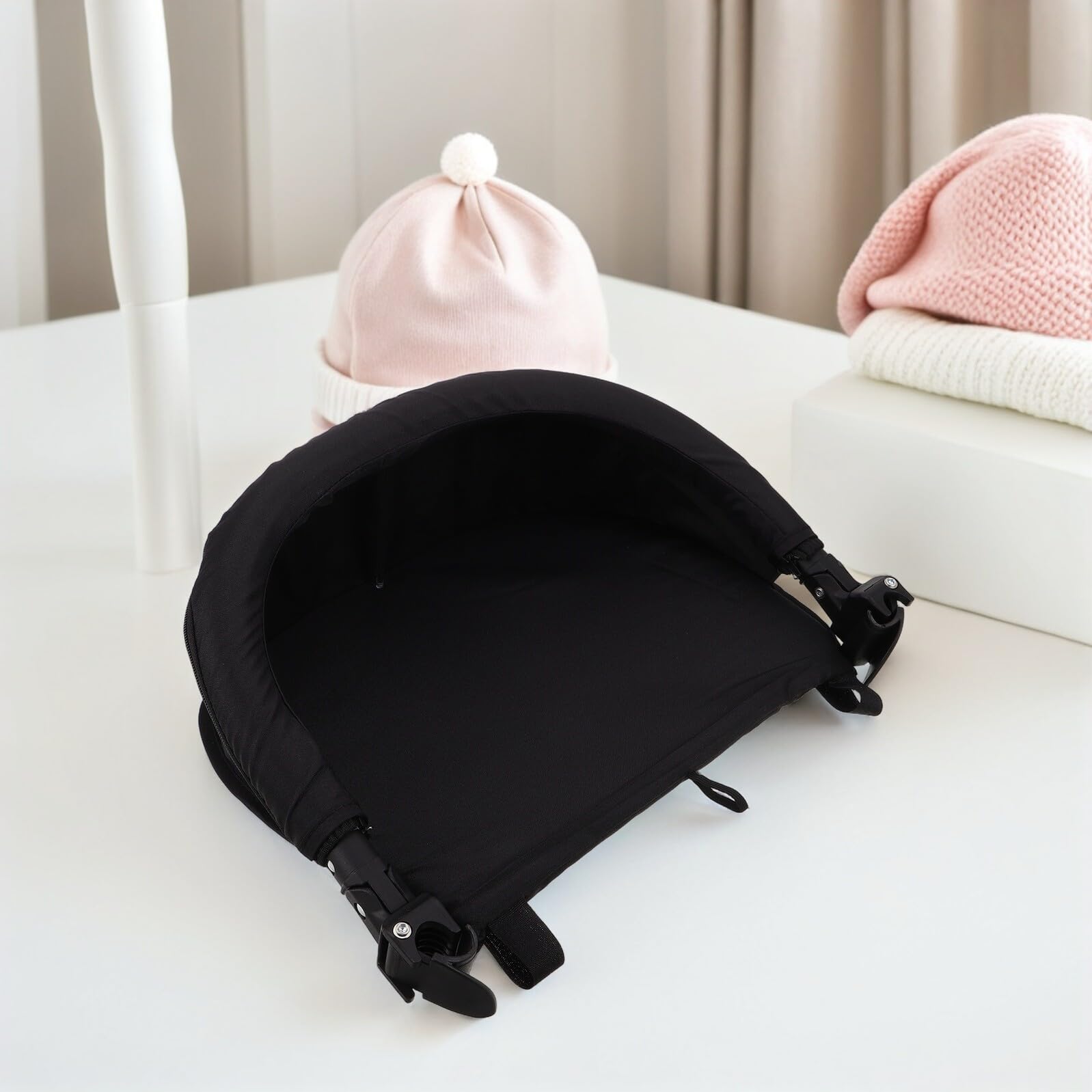 Hemobllo Reposapiés para Cochecito Extensión Plegable Reposapiés Acolchado para Cochecitos Extensión Ajustable para Viajes Extensible