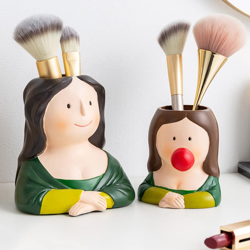 Stiftehalter Stifthalter Stifteköcher Harzstiftständer, Multifunktionale Büro Bleistifthalter Tischdekoration, Geschenk zum Valentinstag, Geburtstag, Weihnachten Geschenke Stiftköcher Schreibtisch Org