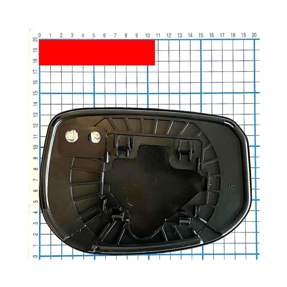 Rétroviseur Chauffant Grand Angle Pour Honda Fit/Jazz (2009-2013) - Réf. 76253TF0G11