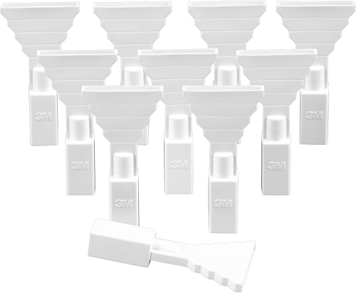 Miniatura 6 de 3M 33993 - Punta ancha de flujo 1K, paquete de 10 boquillas, de un solo uso, estilo de cuentas OEM, para sellado de costuras anchas o planas