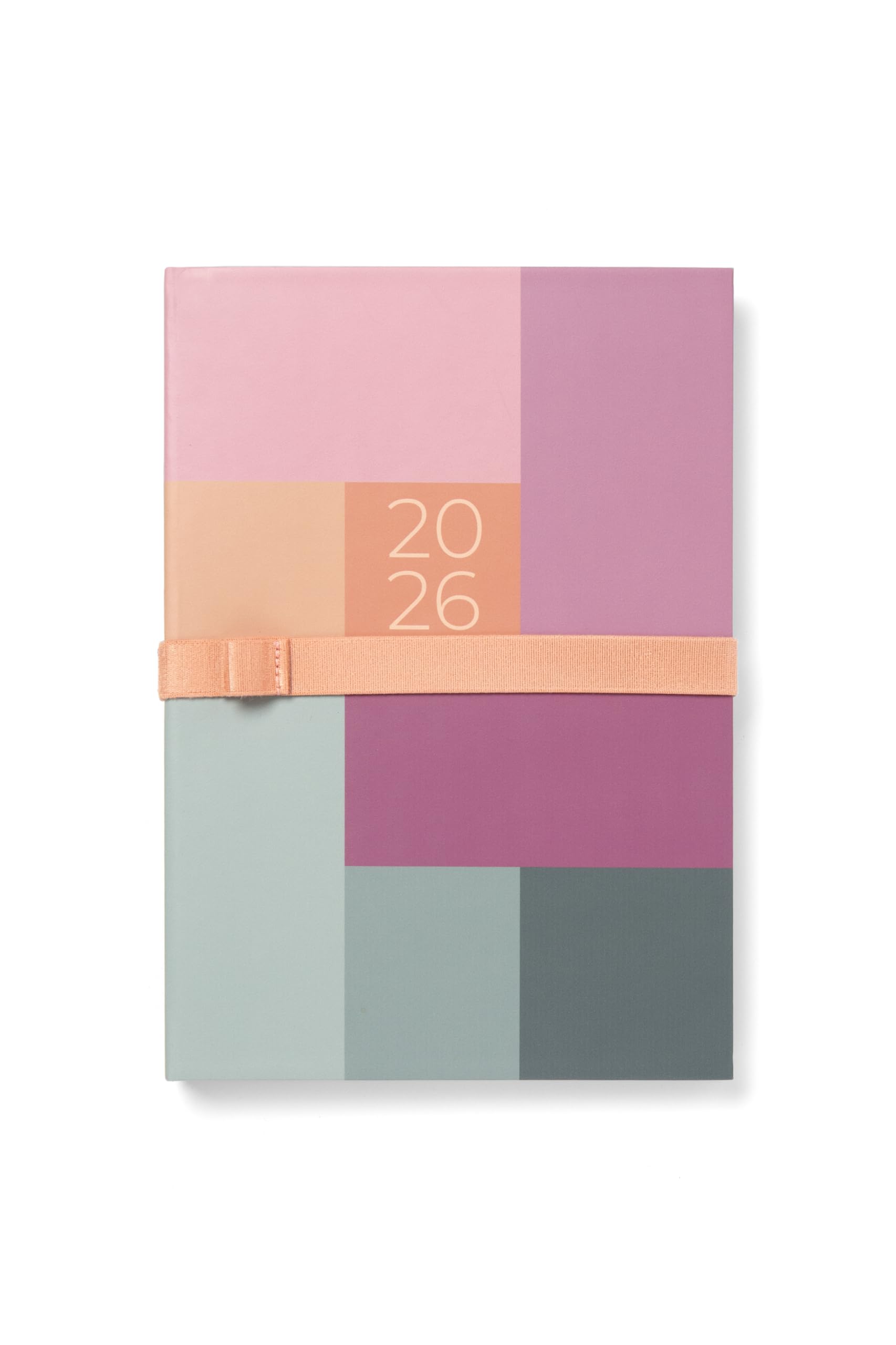 Letts of London Gradient A5 day to a page with appointments 2026 diary - Rose 26-082573