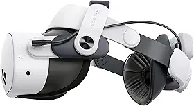 BOBOVR M3 Pro Battery Pack Head Strap - Compatible with Meta Quest 3,Reduce Facial Stress,Magnetic Connection Hot-Swappable Battery Accessories