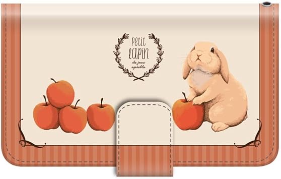 Amazon Co Jp うさぎ ラビット 動物 手帳型 03 りんご Iphone Se 第3世代 22 Iphone Se 第2世代 Iphone8 Iphone7 用 ケース 手帳型 カバー アイフォン 家電 カメラ