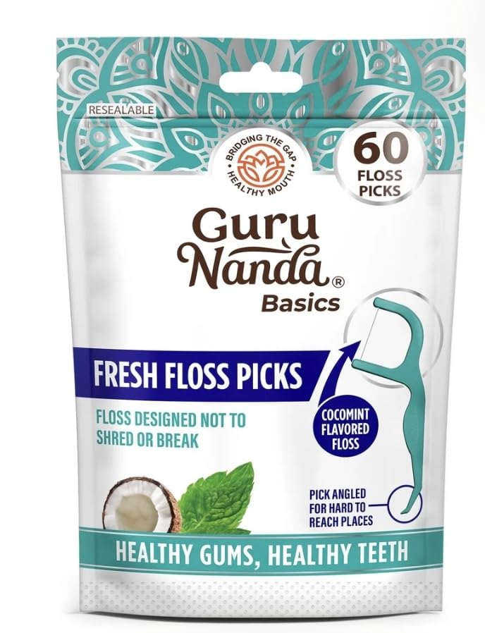 Image of Floss picks, Toothbrush and cover Bundle
