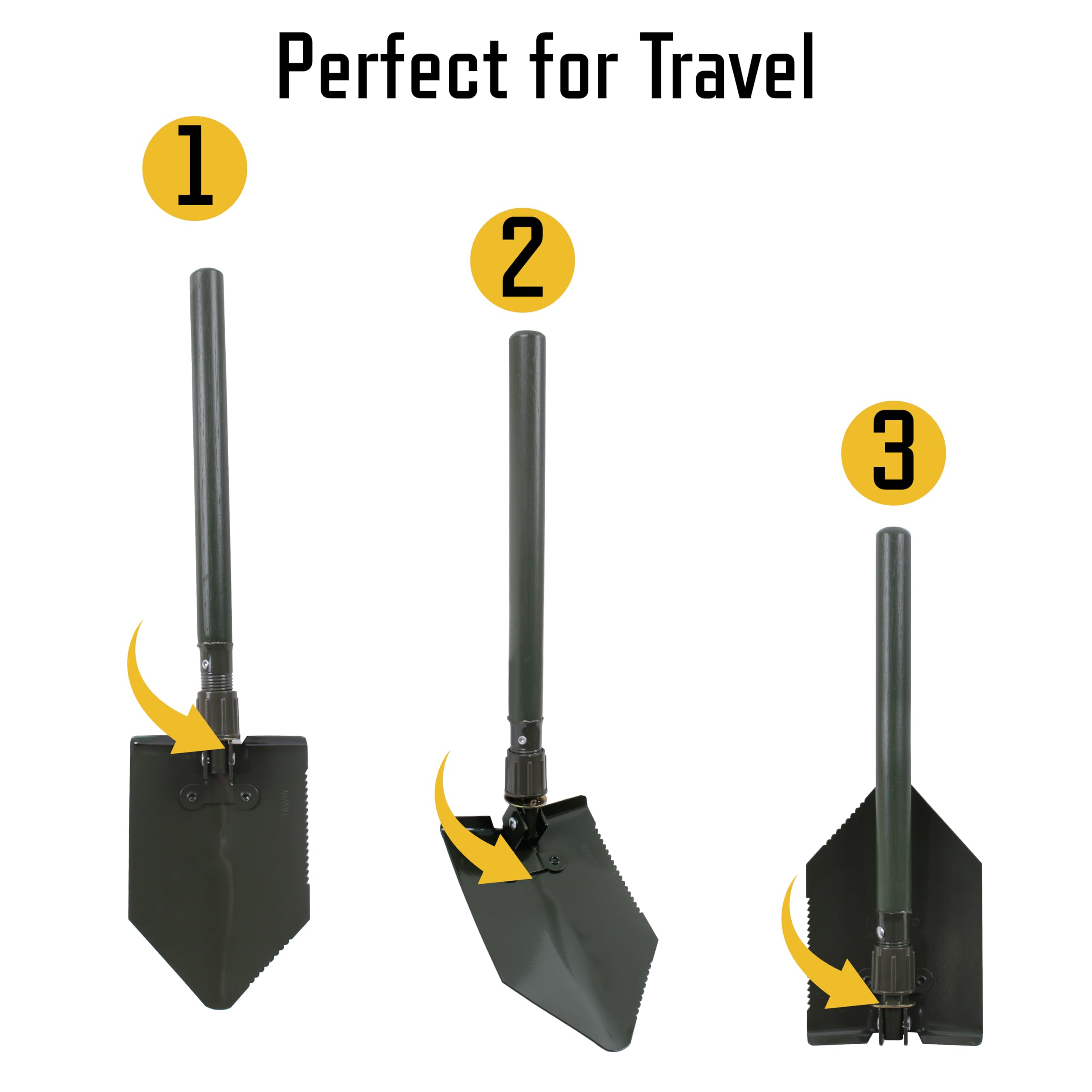 Amazon.com : Rothco Folding Shovel – Compact Rugged Tactical