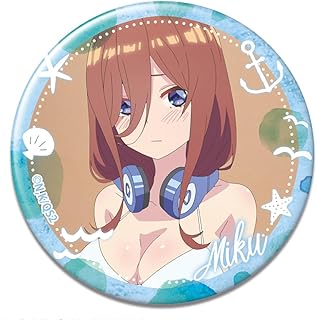 五等分の花嫁* 缶バッジ 中野三玖 C KBAN-G005-m11