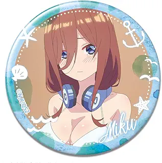 五等分の花嫁* 缶バッジ 中野三玖 C KBAN-G005-m11