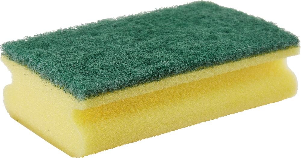 Estropajo amarillo 9 x 7 x 4,5 cm (30 unidades)