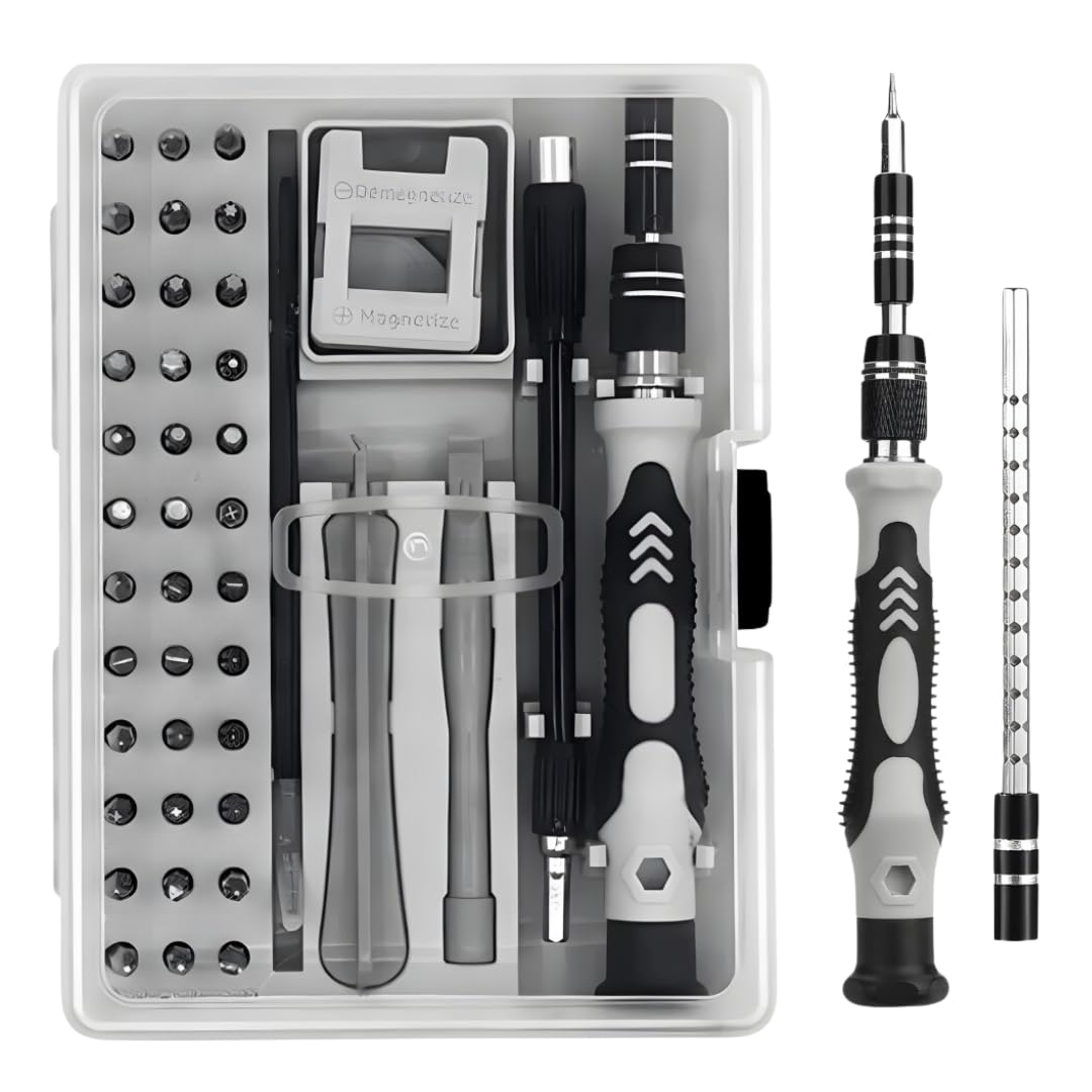 See full amazon price history chart for MeridianSemi 52-in-1 Professional Precision Screwdriver Set, Multi-Function Magnetic Repair Tool Kit for Electronics, Computer, Mobile, Laptop, and PC MeridianSemi 52-in-1 Professional Precision Screwdriver Set, Multi-Function Magnetic Repair Tool Kit for Electronics, Computer, Mobile, Laptop, and PC (B0CPM6GYS4) Amazon Price History, Amazon Price Tracker