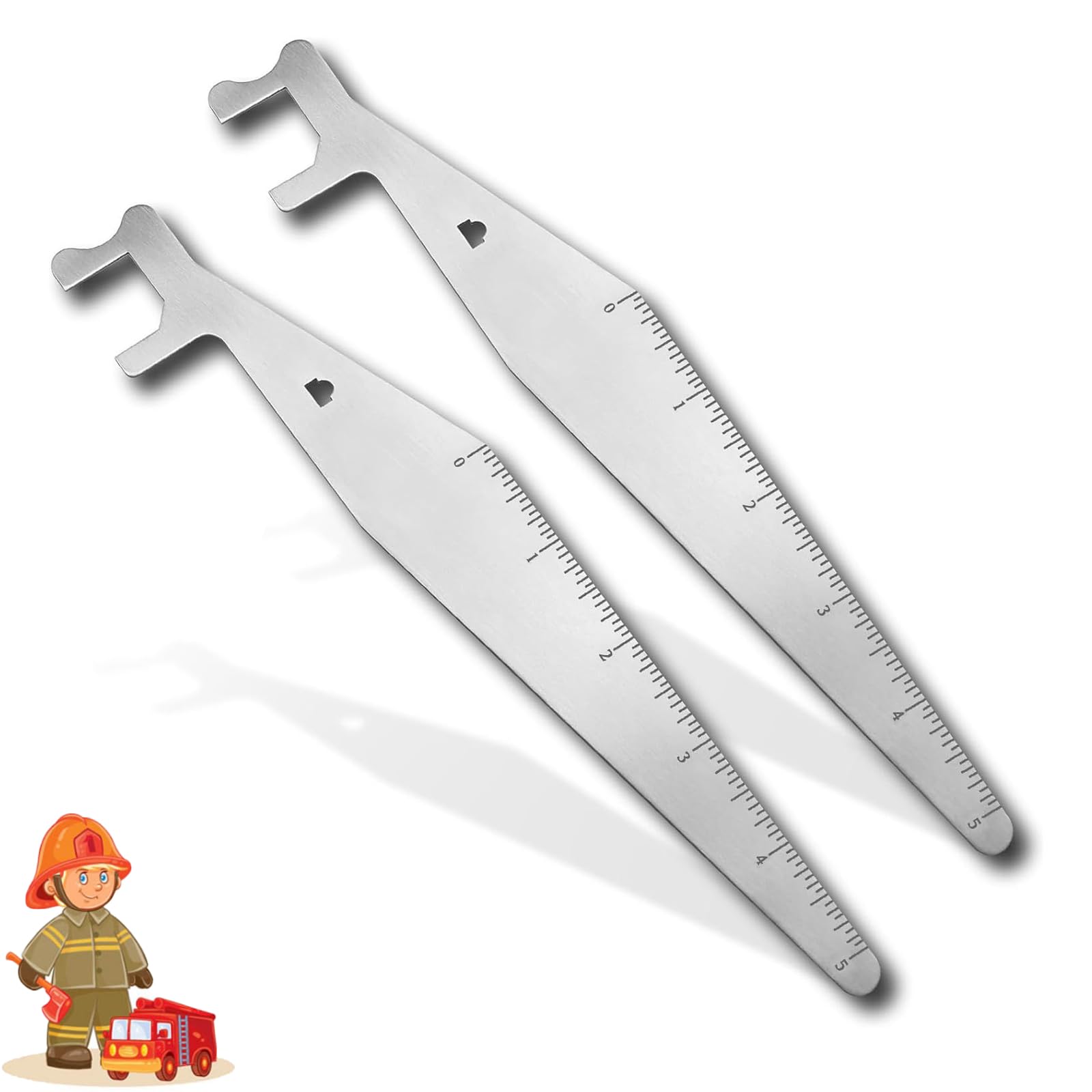 VessEn FirePik Pro - World Famous Lock Picking Fire Tool, Multipurpose Leverage Tool, Firefighting Tools
