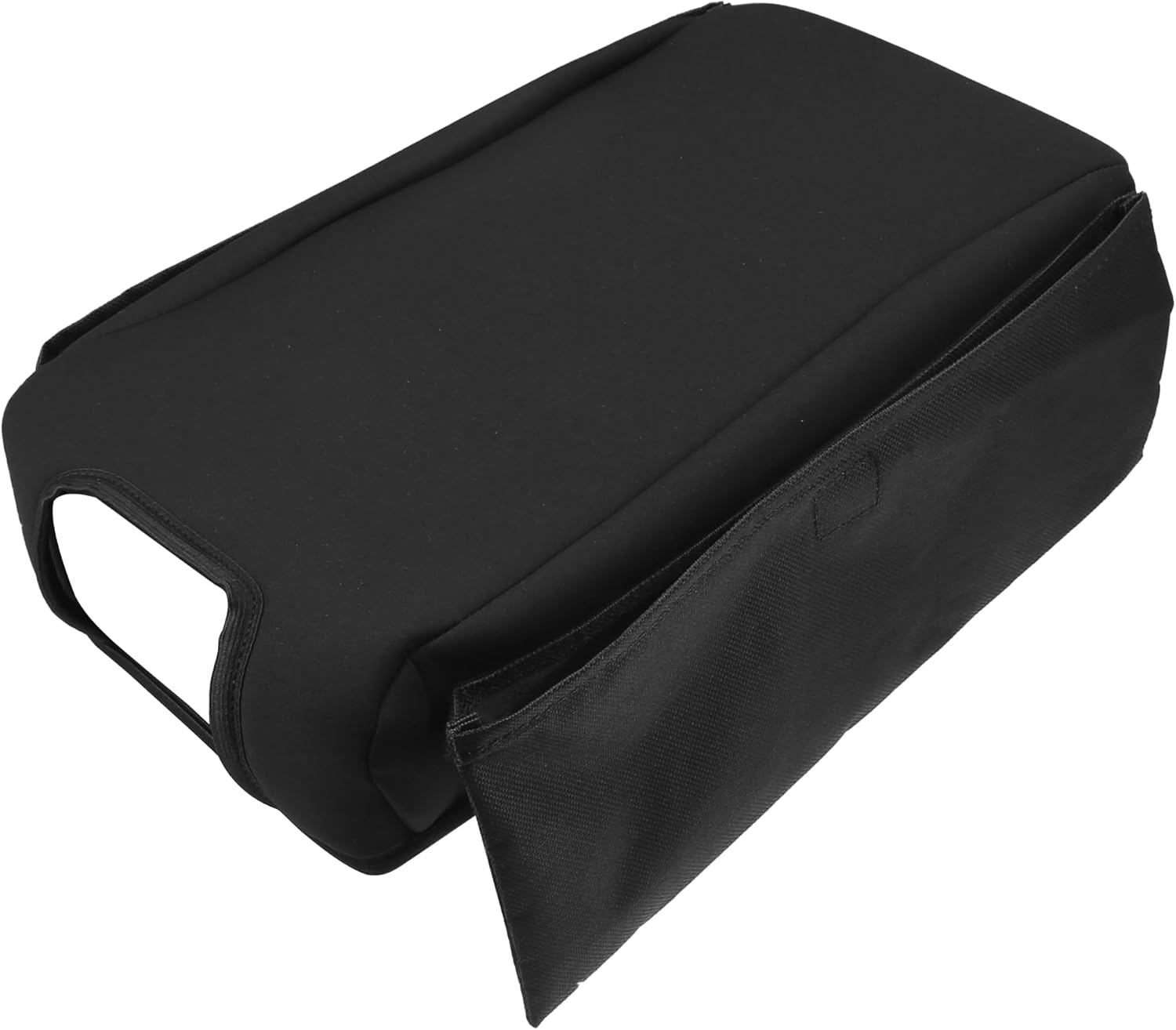 uxcell Car Neoprene Center Console Lid Armrest Cover Black for Jeep Wrangler JK Unlimited Sahara Sport Rubicon 2011-2018