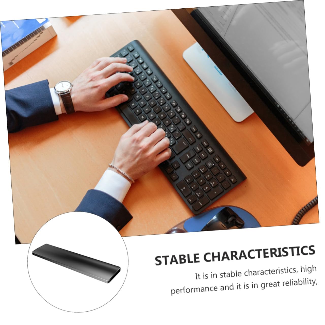 Repose-poignet Pour Clavier Mécanique Touches Support Ergonomique Pour Pc Accessoire De Bureau Antidérapant