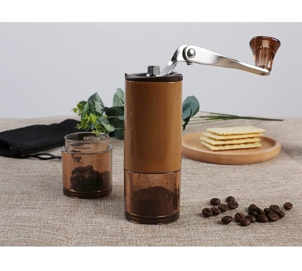 Molinillo Café Oficina Molinillo Ajustable, De Mano, Café Doméstico, Pequeño, Manual Vintage Moledor de Cafe(Pink)