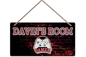 Amazing Personalized Wall Art for Gamer Boy's Room