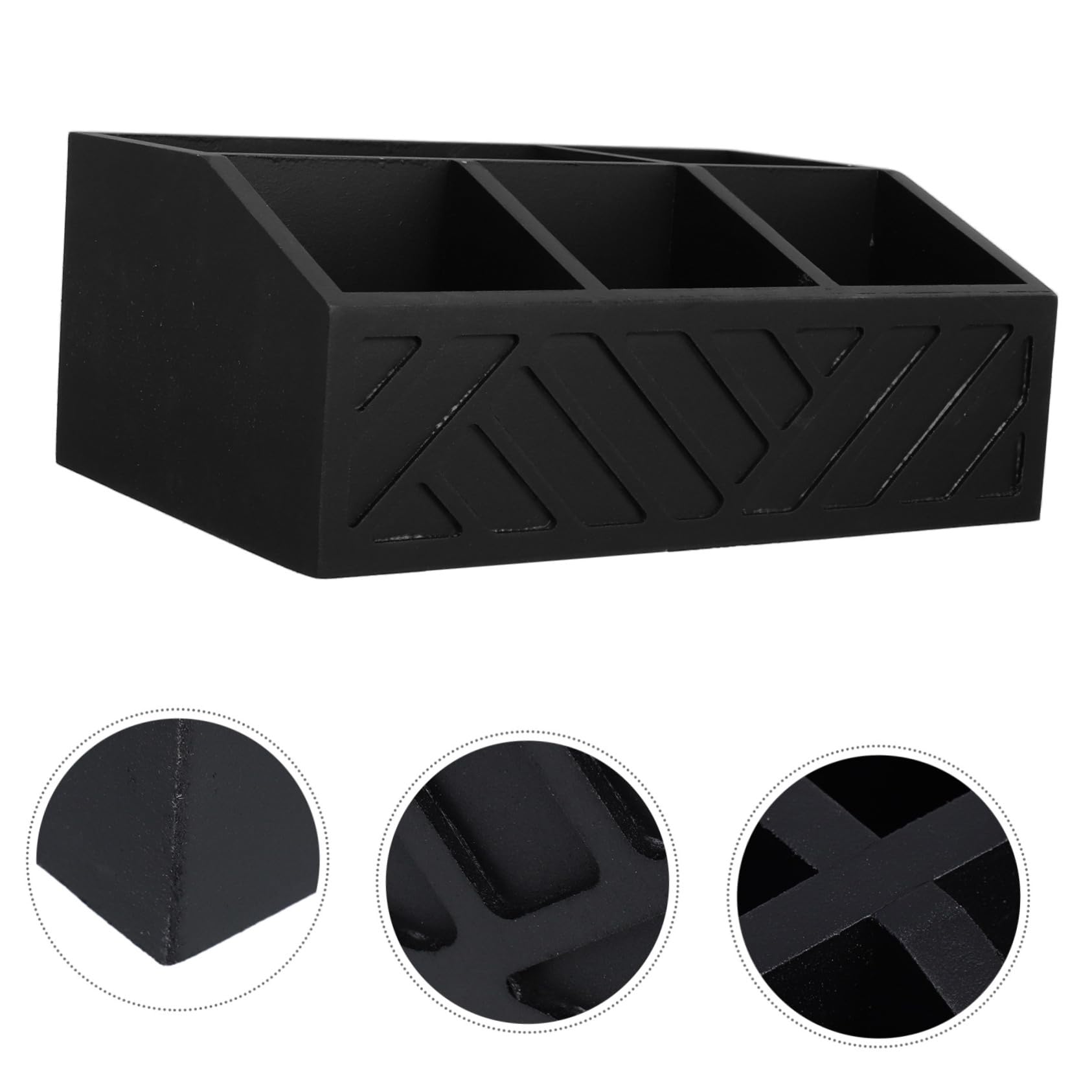 Caja De Madera Para Guardar Bolsitas De Té Organizador De Tazas Contenedor Para Casa Con Divisor Para Uso Cocina