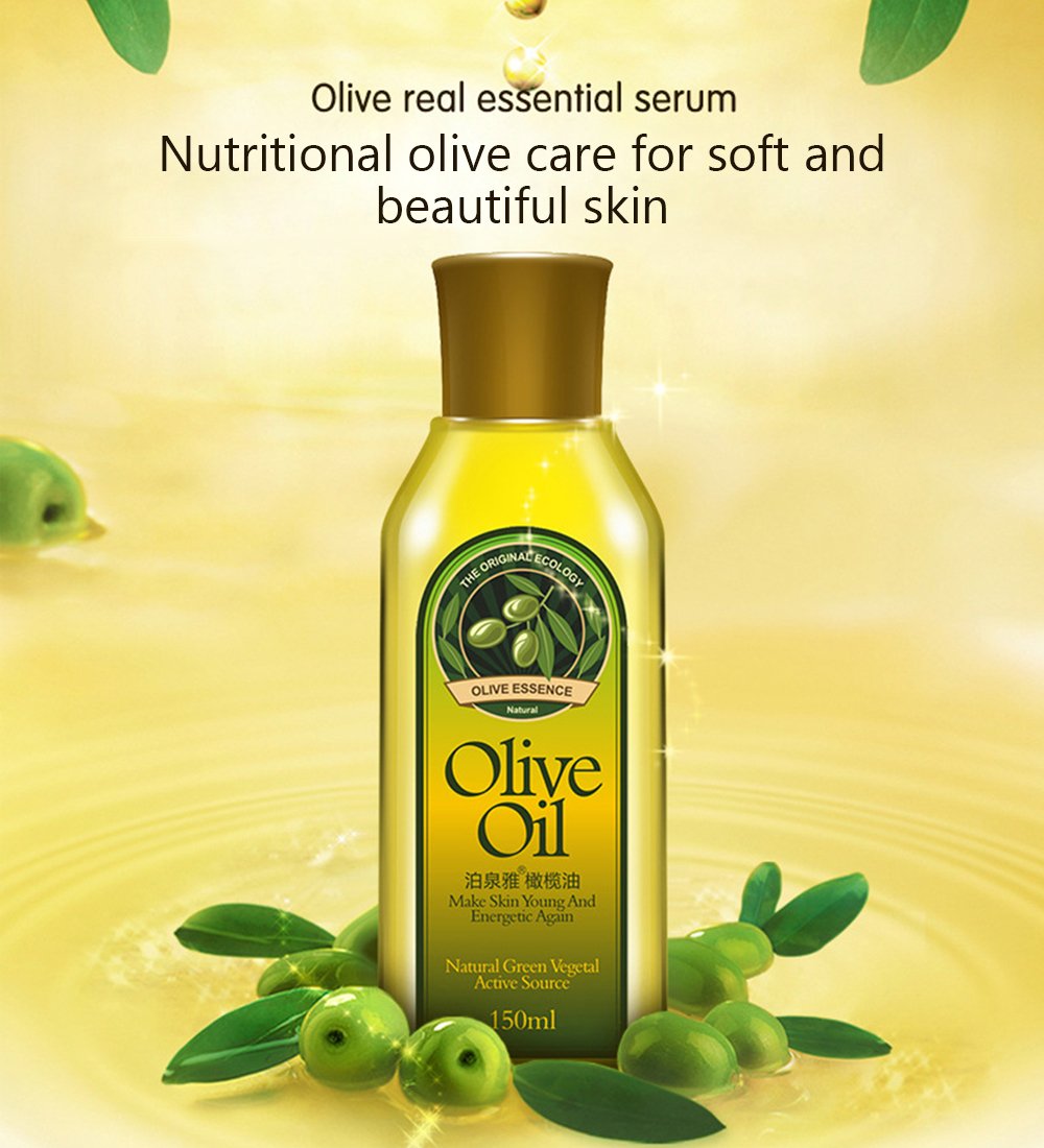 BIOAQUA Olive Oil Essence Natural Green Vegetal Active Source Skin