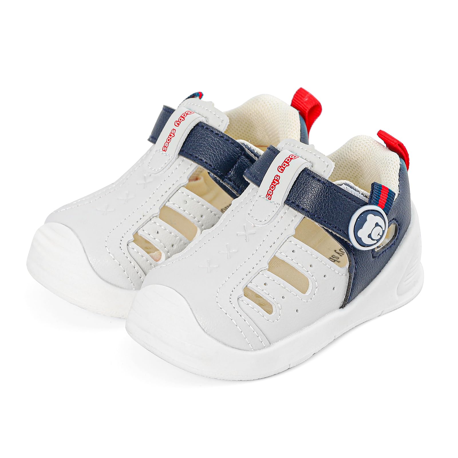 MK MATT KEELY Baby Boys Girls Sandals Toddlers Summer First Walking Shoes Kids Closed Toe Pre Walkers with Anti-Slip Rubber Sole — view 8
