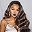UNice Brown Highlight Body Wave Human Hair Weave 3 Bundles 8 10 12 inch, Brazilian Remy Hair Ombre Blonde Human Hair Wavy Weaves Sew in Piano Color TFB30