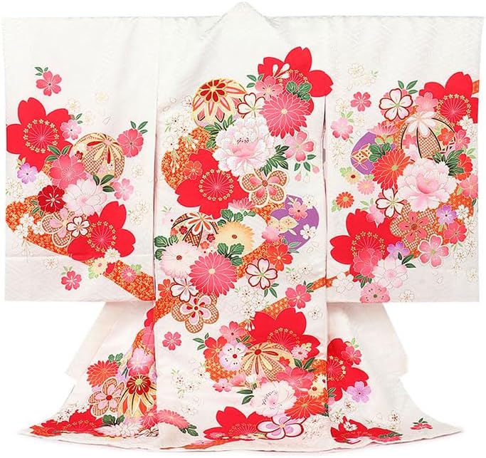 産着 お宮参り用品 着物 女の子 あこがれゆめ　ゆんぴ Amazon.co.jp: [あこがれゆめ] お宮参り 女の子 着物 女児祝着 正絹 の