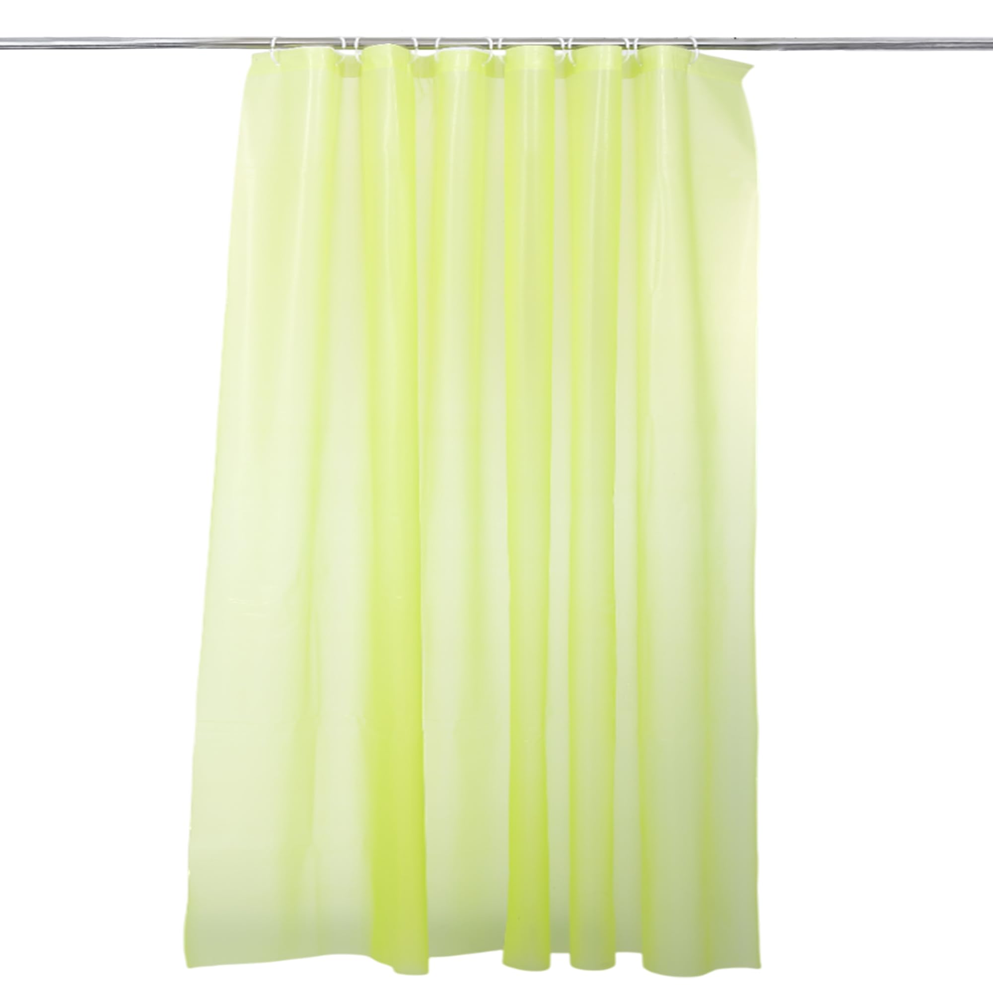 Neel Blue Shower Curtain - Lime - 180 cm x 180 cm