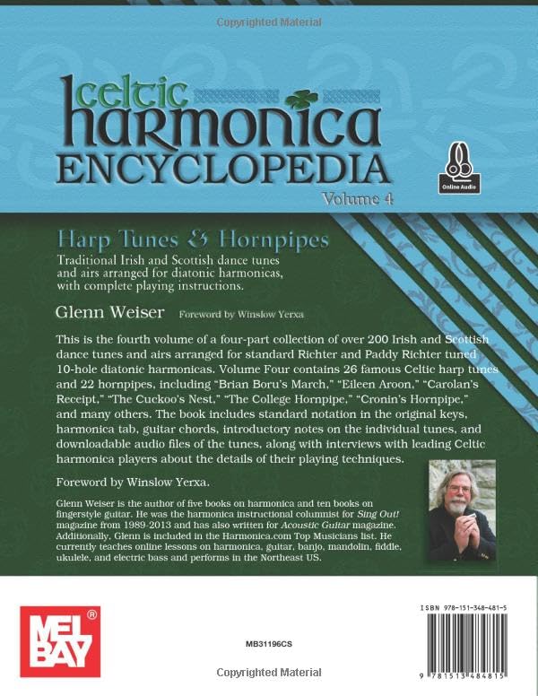 Celtic Harmonica Encyclopedia Volume 4 l'anthologie de référence pour musiciens