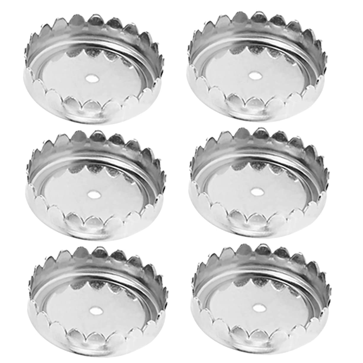PRETYZOOM 5 Set Di Tappi Porta Sapone Magnetici in Acciaio Inossidabile Tappi Porta Sapone Per Accessori Da Bagno 6 Pezzi * 5