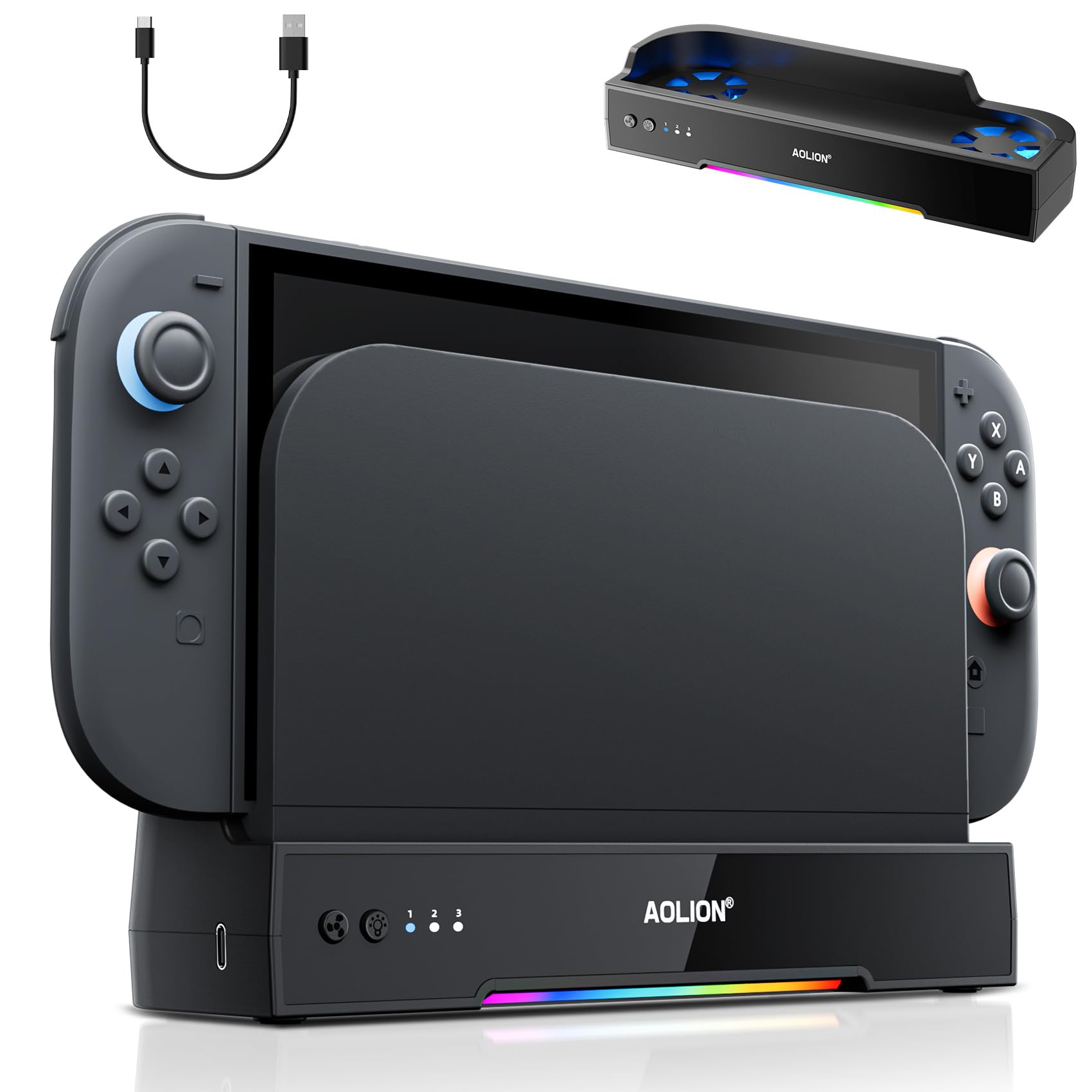 Amazon.co.jp: Nintendo Switch 2用 冷却ファンドック｜デュアル