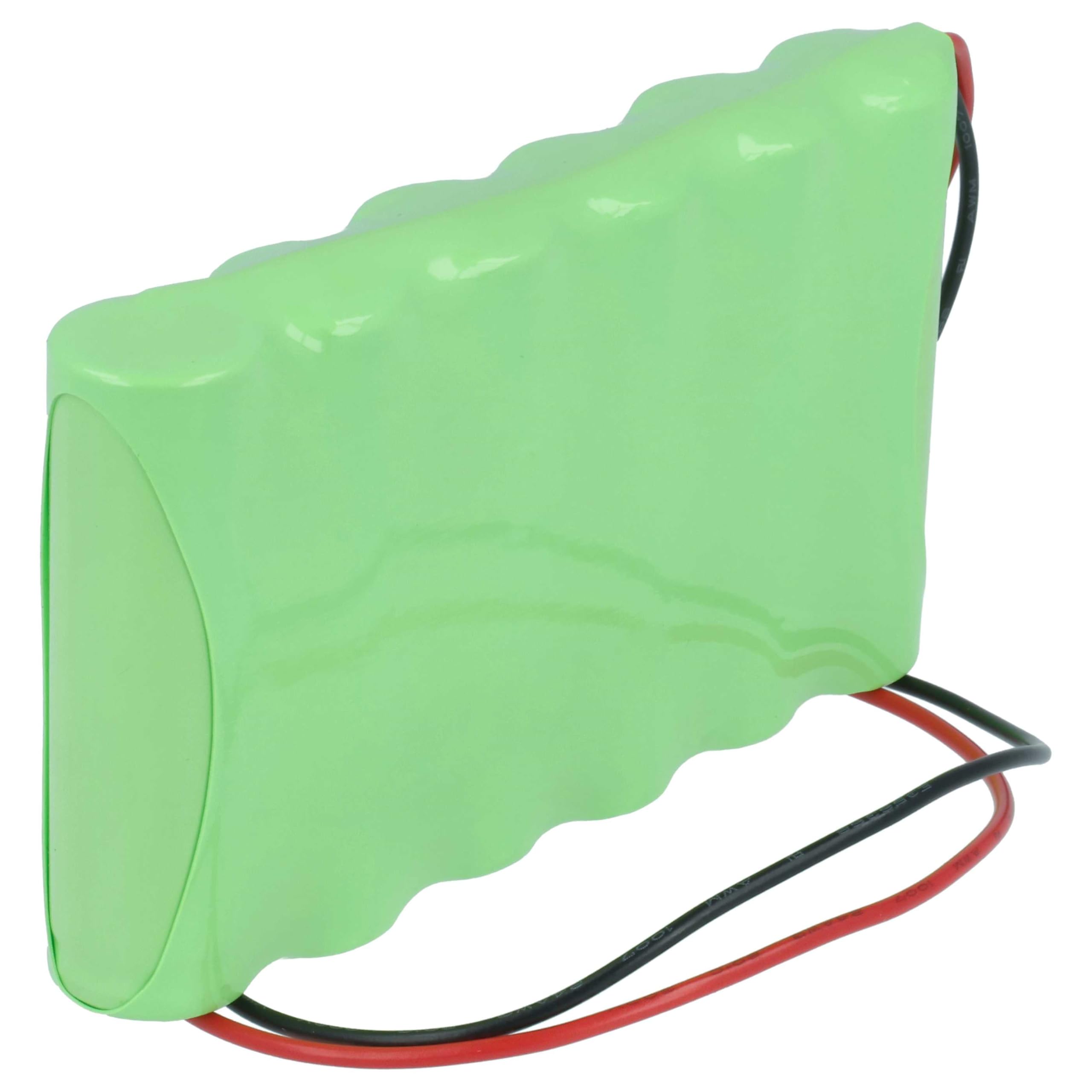 vhbw 2 x bateria kompatybilna z Visonic Central PM30, PowerMaster 30 Panel sterowania systemem alarmowym (1500 mAh, 7,2 V, NiMH)