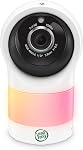 Caméra panoramique et inclinable à 360 degrés LeapFrog 1080p WiFi avec accès à distance, moniteur vidéo de bébé avec lumière nocturne, vision nocturne en couleur, LF1911