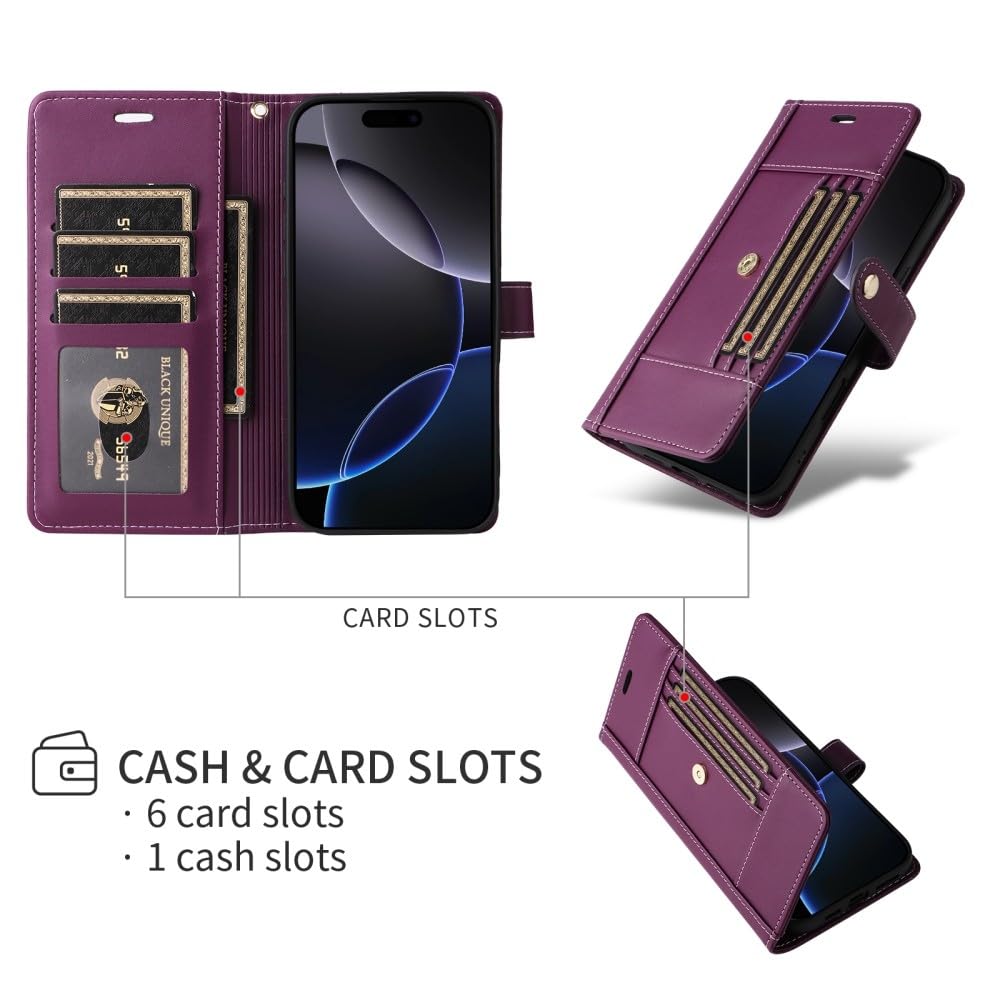 Generic Étui compatible avec Sony Xperia 5 IV (couleur : vert) Portefeuille en cuir à rabat avec fentes pour cartes