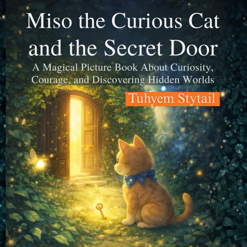 Miso the Curious Cat and the Secret Door: A Magical Picture Book About Curiosity, Courage, and Discovering Hidden Worlds