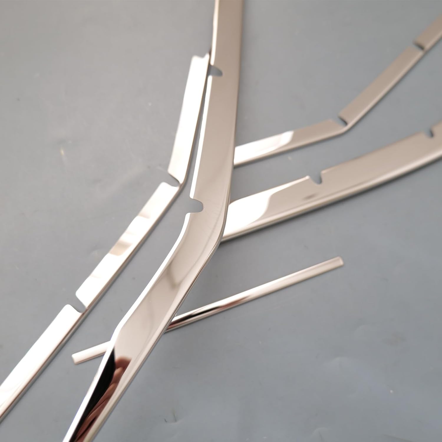 ZiWen Chrome Front Grille Insert Air Vent Cover Trims for Toyota Camry 2025 2026 (Chrome)