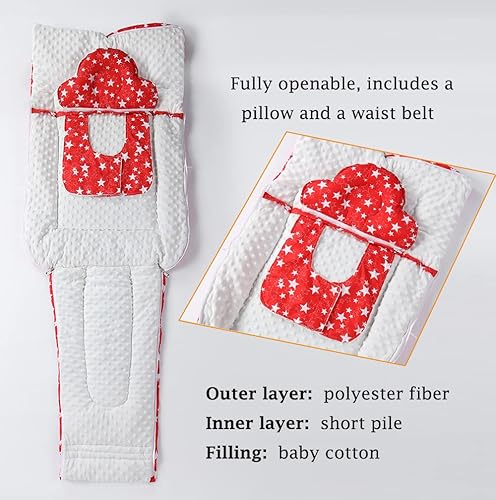 Miniatura 5 de Manta con capucha para bebé de 0 a 18 meses, tela suave rica en algodón, funda para pies de invierno para bebé, calidez, resistente al viento,