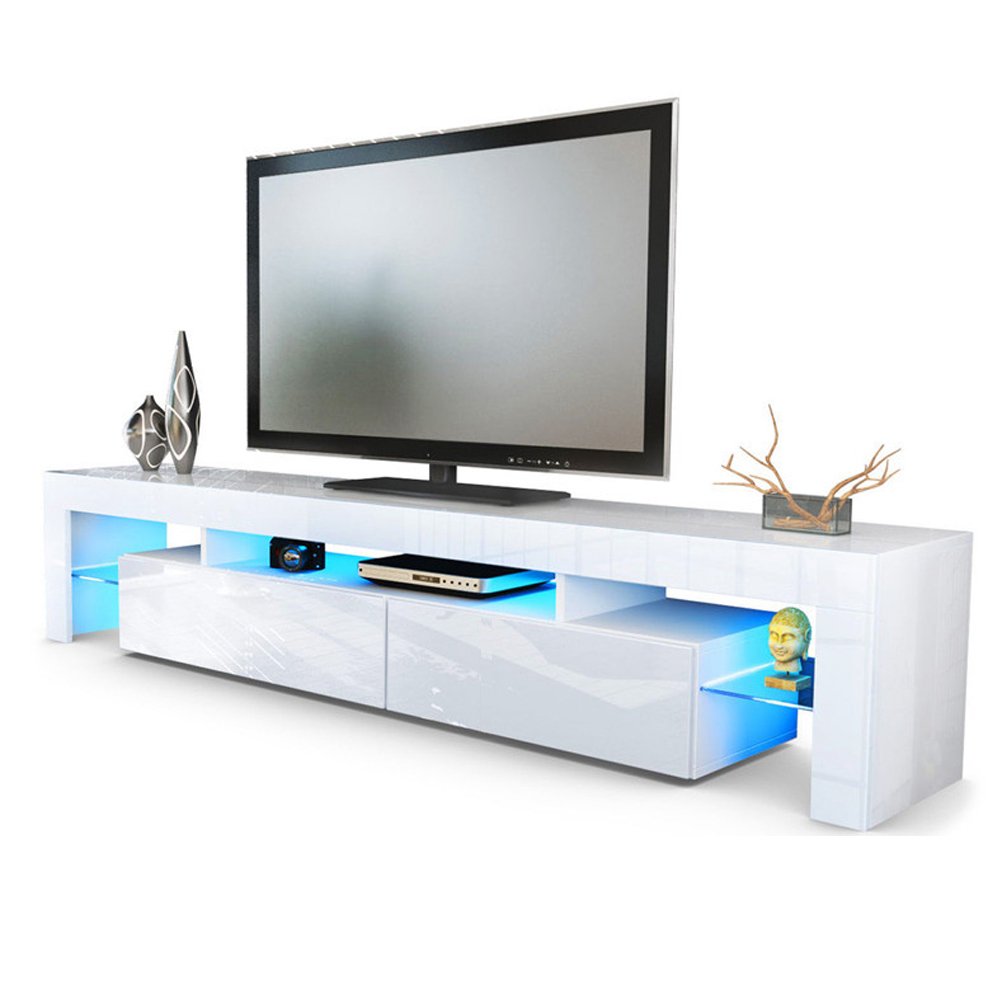 Buy Sanmey Modern TV Stand Unit High Gloss Fronts 200cm TV