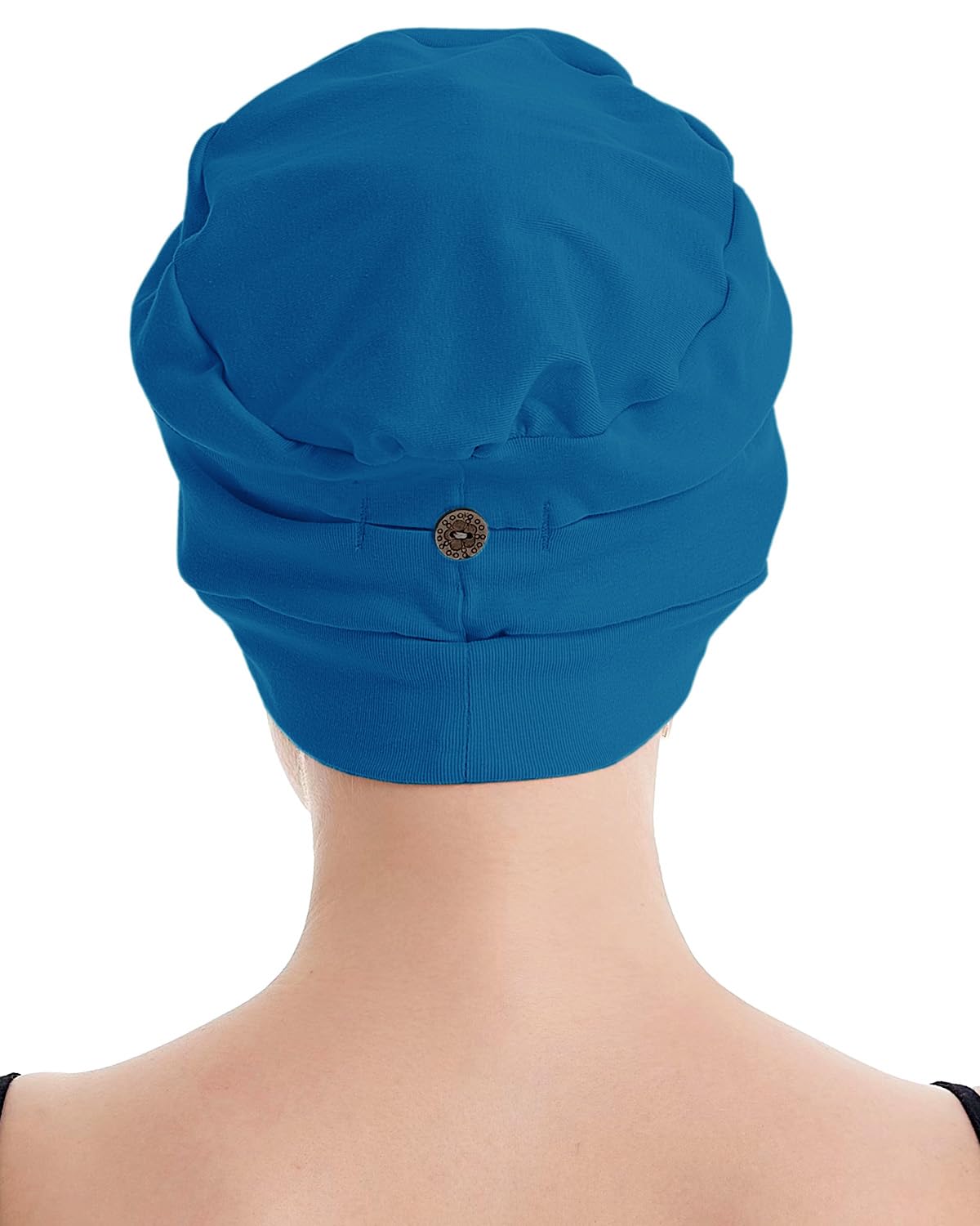 osvyo Gorro de algodón con quimioterapia para mujer con cáncer y pérdida de cabello, gorro de algodón, gorro ligero, embalaje sellado