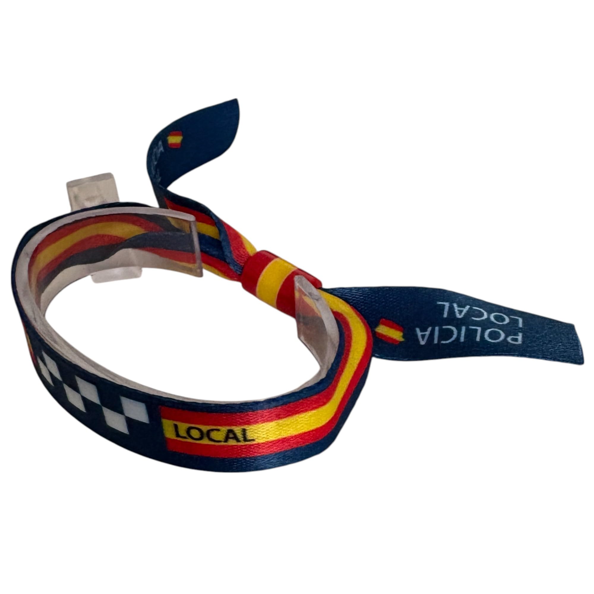 ADCSHOP Pack of 6 Spanish Local Police Bracelets, Sublimation Image, Heavy Duty, Measures 30 x 1.5 cm - Image 4