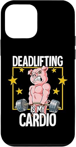 iPhone 12 mini Pig Gym Weight Training Deadlift Case