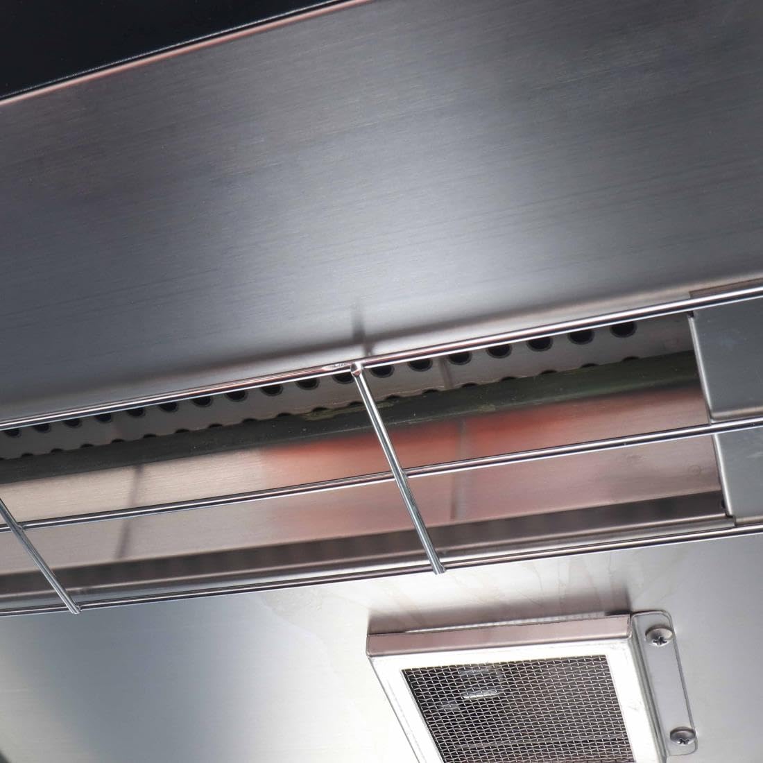 Buffalo Black Self-Serve Heated Display Unit With Hinged Doors