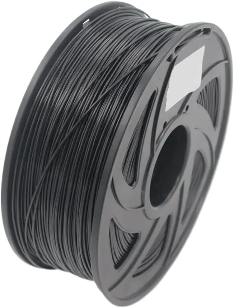 Color PLA 3D Printer Filament 1.75mm 1KG – Easy to Print 3D Printing Accessory(1KG PLA Black)