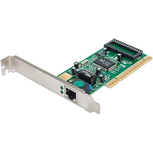 Intellinet 32-Bit PCI V2.2/2.1/2.0 Gigabit PCI Network Card (522328)