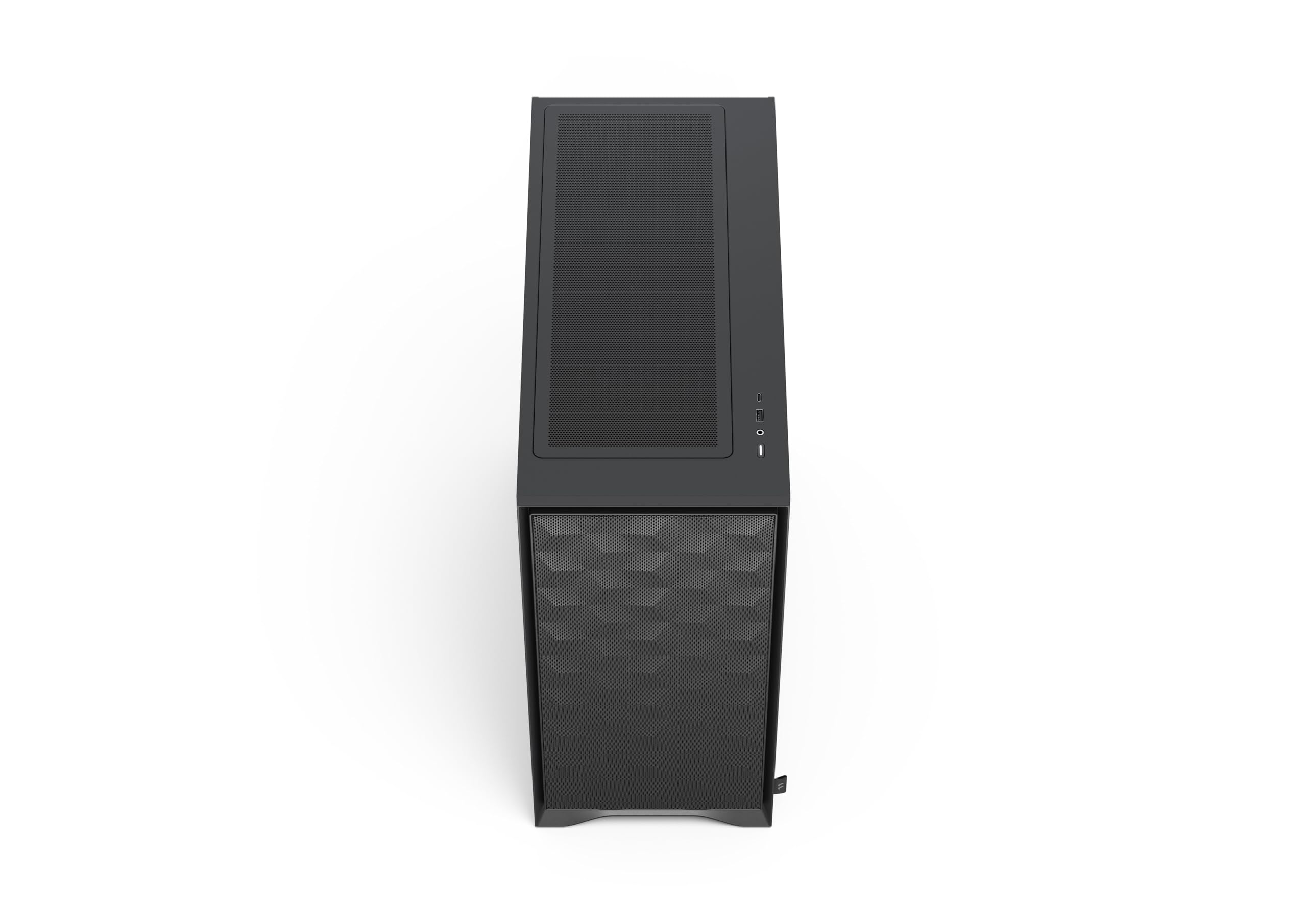 Fractal Design Pop 2 Air Black Solid – Caja de PC Gaming con Flujo de Aire de Alto Rendimiento – Panel Frontal de Malla – Tres Ventiladores de 120 mm incluidos – Interior Espacioso – ATX/mATX/ITX